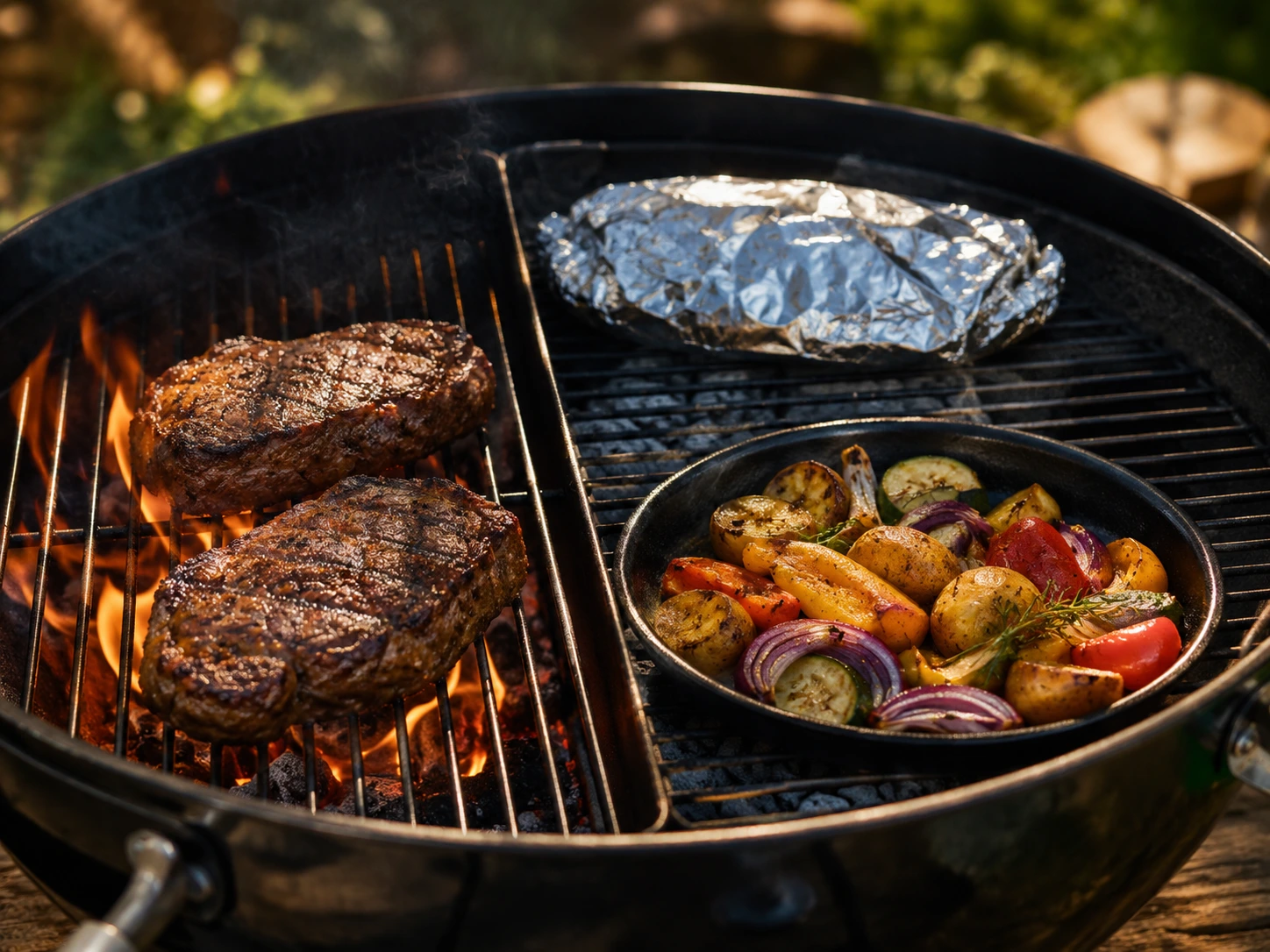 Grillguide: direkte og indirekte varme