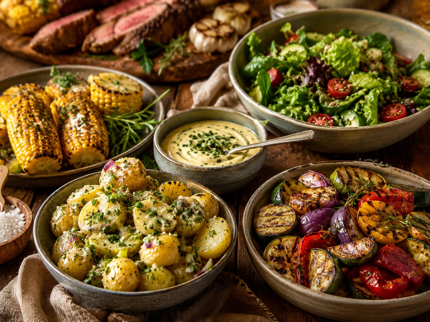 Slik bygger du en god grillmeny